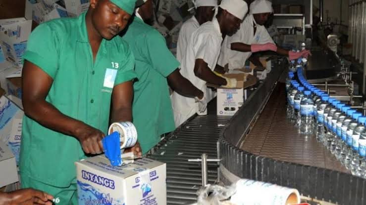 Company factory floor where students complete their industrial training